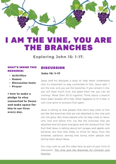 I am the Vine